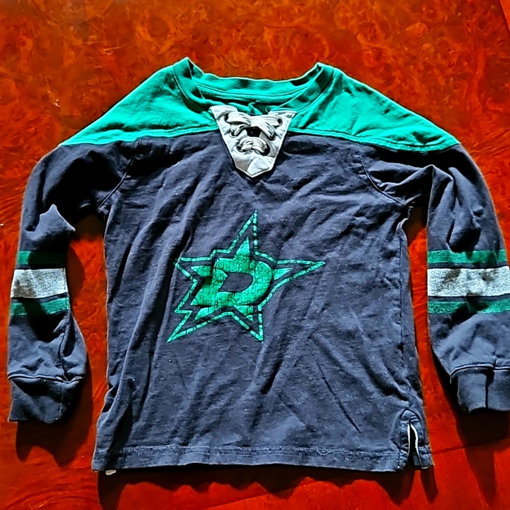 Dallas Stars NHL Cotton Long Sleeved Jersey
